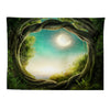 Dream Forest Series Fiesta Banquete Decoración Tapiz Fotografía Fondo Paño, Tamaño: 100x75cm(E)
