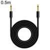 Cable de audio de 0,5 m JINGHUA de 6,5 mm Cable de afinación de instrumento de micrófono macho a macho