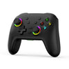 Gamepad de vibración somatosensorial inalámbrico Bluetooth para Nintendo Switch/Switch PRO, color: negro
