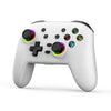 Gamepad de vibración somatosensorial inalámbrico Bluetooth para Nintendo Switch/Switch PRO, color: blanco