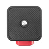 BEXIN CL-01 Universal Sharp Claw Placa de instalación rápida Traje Mini Gimbal Tablero de desmontaje rápido Base SLR Trípode de cámara Estabilizador Riel deslizante