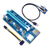 PCE164P-N03 VER006C Mini PCI-E 1X a 16X Riser para tarjeta de imagen externa de computadora portátil, especificación: tablero azul de 6 pines