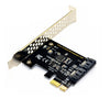 PCE2SAT-A01 PCI-E 1X a SATA3.0 Tarjeta de expansión Tarjeta de transferencia de 6 Gbps