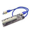 Adaptador de extensión de tarjeta vertical PCI-E 1X a PCI individual Agregar tarjeta de expansión para computadora PC