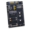 SATA 22PIN a MSATA o M.2 NGFF SATA Card 2 en 1 SSD Converter Card Only Card
