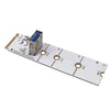 Adaptador de tarjeta de expansión M.2 NVME a USB 3.0 PCI-E para tarjeta gráfica (pizarra blanca)