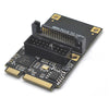 Mini PCI-E a USB3.2 GEN1 Frente 19Pin 2 Puertos Tarjeta de transferencia Compatible con SATA medio alto