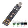 Tarjeta vertical USB3.1 10Gbps GEN2 a NVME SATA Dual Protocol M.2 SSD