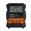 Controlador solar de corriente continua dual 12V / 24V Controlador de generación de energía fotovoltaica LCD PWM (10A)
