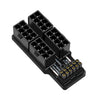 A Modelo ATX3.0 12VHPWR 12+4P 600W Conector de dirección asistida de 180 grados