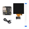 Placa de desarrollo Luckfox Pico Ultra RV1106 Micro Linux con procesador integrado, sin Wi-Fi ni PoE. Especificaciones: pantalla táctil de 480 x 480.