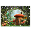 Fondo de fotografía de bosque de fantasía de 150x210 cm, tela de dibujos animados para niños, decoración de fiesta, telón de fondo (5284)