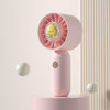 Mini ventilador de bolsillo portátil con ventilador pequeño, estilo: Pato rosa