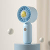 Mini ventilador de bolsillo portátil con ventilador pequeño, estilo: Pato azul