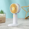 Ventilador pequeño de mano Mini ventilador de bolsillo portátil (gris)
