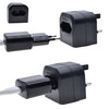 Enchufe europeo de 250 V a enchufe británico con enchufe de conversión de fusible