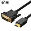 VEGGIEG HDMI a DVI Computadora TV HD Monitor Cable convertidor intercambiable, longitud: 10 m