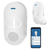 TUYA APP Control Inalámbrico PIR Sensor de movimiento Alarma WiFi Detector de movimiento