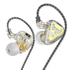 Auriculares intrauditivos con cable para juegos CVJ, color: blanco