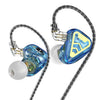Auriculares intrauditivos con cable para juegos CVJ, color: azul