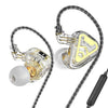 Auriculares intrauditivos con cable para juegos CVJ, color: con micrófono blanco