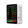 Detector de calidad del aire PM2.5/PM10 Monitor de calidad del aire interior (blanco)