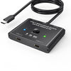 C201 Single Machine 8K30 Type-C / USB-C Switch bidireccional 10Gbps HD Splitter
