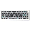 El kit de teclado mecánico de 67 teclas de tres modos personalizado con perilla admite retroiluminación RGB de conexión en caliente, color: blanco