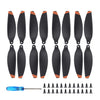 Para DJI Mavic Mini 4726F Wing Propeller Blade Drone Accesorios, Especificaciones: 4 pares Orange Edge