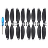 Para DJI Mavic Mini 4726F Wing Propeller Blade Drone Accesorios, Especificaciones: 4 pares Silver Edge