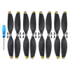 Para DJI Mavic Mini 4726F Wing Propeller Blade Drone Accesorios, Especificaciones: 4 pares Golden Edge