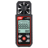 TASI TA641A Instrumento de velocidad del viento de alta precisión Probador de volumen de viento Medidor de velocidad del viento de mano
