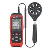TASI TA642C Medidor de velocidad del viento digital portátil Probador de volumen de aire