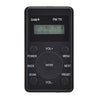 HanRongda HRD-100 Pantalla digital portátil DAB+ / DAB / Radio FM (Negro)