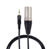 Para Sony D11 / D21 / P03B Cable de conexión de cámara de bolsillo con micrófono de abeja inalámbrico, longitud: 60 cm (negro)