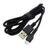 Para Razer / Naga Viper Pro / Viper V2 Cable de carga de mouse inalámbrico profesional (negro)