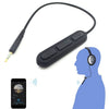 Para BOSE QC25 / OE2 / QC35 / AKG / Y50 / Y40 Auriculares Cable Bluetooth (Negro)