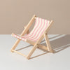 Artesanía de madera Mini adorno de escritorio Fotografía Juguetes Silla de playa Soporte para teléfono, Estilo: A
