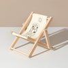 Artesanía de madera Mini adorno de escritorio Fotografía Juguetes Silla de playa Soporte para teléfono, Estilo: G