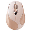 Ratón inalámbrico Inphic M8 que carga el ratón USB silencioso de oficina en casa 2,4G (té con leche)