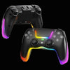 Para PS4 Dazzle Color Light Empuñadura inalámbrica Bluetooth (negro)
