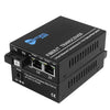 Convertidor fotoeléctrico POE transceptor de fibra óptica monomodo NESTONG 100M, enchufe CN
