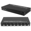 Transceptor de fibra de 8 puertos de fibra + 2 puertos Lan de 1000 Mbps