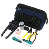 Kit de herramientas de fibra óptica 10 en 1 YH-G10 Kit de pelado y cuchilla para cables TK-S6