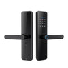 C91 Tuya Smart WiFi Contraseña Cerradura electrónica de puerta con huella digital (Negro)