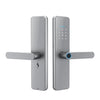 C91 Tuya Smart WiFi Contraseña Cerradura electrónica de puerta con huella digital (Plata)