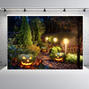 Fondo de fotografía de fiesta navideña de 1,25x0,8 m Decoración de Halloween Tela colgante, Estilo: C-1251