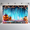 Fondo de fotografía de fiesta navideña de 1,25x0,8 m Decoración de Halloween Tela colgante, Estilo: WS-155