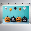 Fondo de fotografía de fiesta navideña de 1,25x0,8 m Decoración de Halloween Tela colgante, Estilo: WS-205