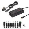 Cargador adaptador de corriente CC ajustable de 65 W, 6-20 V, 3 A, especificación: enchufe británico pequeño